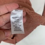 Barefoot Dreams  women's large cozy chic rose gold ultra light Warm Knit Pullover Photo 9