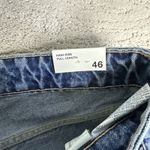 ZARA Women's NEW Size 14 High Rise Full Length Wide Leg Jeans Photo 3