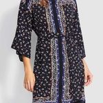 Seafolly Remix Indigo Floral Coverup Photo 0