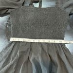 Princess Polly black tie back smocked cut out mini dress size 4 Photo 6