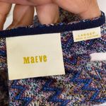 Anthropologie Anthro Maeve Purple Chevron ‘Westwater’ Dress Photo 6