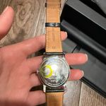 Movado Museum Classic Black and Silver Watch FULL SET. Rare! Sold out Photo 9