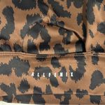 Allfenix Cheetah Leopard Longline Sports Bra Brown Black Size Small Photo 12