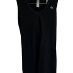 Lacoste Women’s 38 Black V-Neck Sleeveless Fitted Tank Top W/Hoodie Photo 5