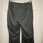 Wild Fable Size 4 Pin Stripe Black Dress Flare Pants Photo 5