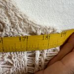 American Eagle  Cream Crochet Top, Boho Chic Festival Indie Vacation Summer Small Photo 6