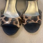 J.Renee 8 1/2 Brown/Black leopard patent faux leather with buckles Photo 4