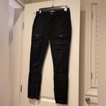 Joie  HIGH RISE PARK SKINNY PANTS in caviar black Photo 1