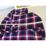 Rails  Women's Blue White Pink Plaid Soft Fall Button-down up Flannel Medium Photo 3