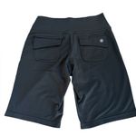 Athleta  Black Bermuda Shorts Active Shorts Womens Size Small Wide Leg 11” Inseam Photo 1