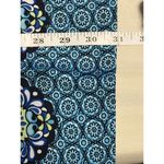 kim rogers Stylish  Curvy 2X Dress - Blue Floral Pattern Photo 4