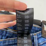 Maje  Plume Straight Leg Jeans With Crossover Offset Waist Blue 42 equals‎ US 32 Photo 5