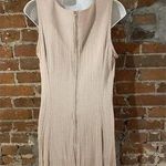 Christopher & Banks Beige Ribbed Boho Sleeveless Maxi Dress Size 12 Photo 1