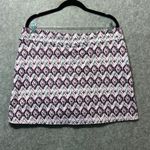 Tranquility by Colorado Clothing Skort XL Purple Geometric Athletic Skirt‎ Photo 5