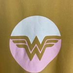 Junk Food Wonder Woman Graphic Sweatshirt Size Small Gold Photo 4