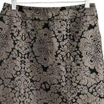 Evan Picone Evan-Picone Women's Black and Tan Knee Length Pencil Skirt Size 6 Business Photo 2