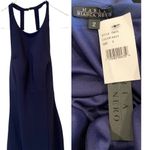 Maria Bianca Nero NWT! Ruffle Low Back Mermaid Gown IN NAVY (2) Photo 3