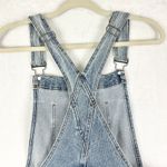 Judy Blue  Cutoff Overall Shorts Size XL Raw Hem Stretch Shortall Photo 4