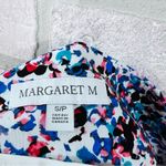 Margaret M Slimming Multicolor Floral Pencil Skirt Size S Blue Photo 6