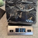 Karen Kane Vintage Y2K Sweater Womens Medium Black Eyelash Whimsigoth Lace Bow Photo 13