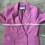 Derek Lam 10 Crosby Sandra Double Breasted Blazer in Mauve Small Photo 10