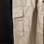 NWT Du Paradis Cargo Wide Leg Jumpsuit Tan Size XS Photo 5