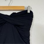 Carmen Marc Valvo  Black Strapless One Piece Swimsuit Women’s 16 Skirt Modest Photo 1