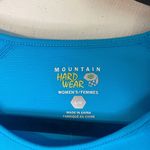 Mountain Hardwear Short Sleeve Blue Top Photo 1
