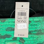 Ann Taylor  Green Snakeskin Clutch with Strap NWT Photo 4