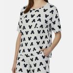 Disney  short pajama set Black Mickey Design SZ:XL Photo 2