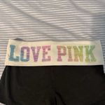 Victoria's Secret Y2K PINK Victoria Secret Bling YOGA SHORTIE SHORTS Photo 2