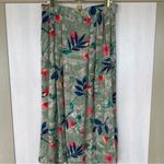 Jaclyn Smith Green/Floral Two Piece VintageTop and Skirt Set Small Photo 3