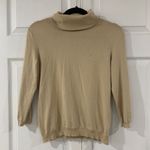 Lauren by Ralph Lauren Beige Turtleneck Lightweight Sweater Tan Photo 1