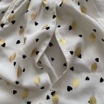 SheIn  Heart & Golden dot keyhole back bodysuit S Photo 5