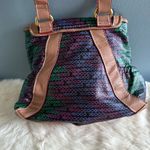 COOGI  Logo Print Faux Leather Backpack Photo 5