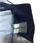 Blooming Jelly  Navy Blue Tie Front Bikini Women’s Size Medium Photo 3