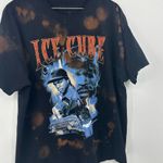 Ice Cube Black Bleach Washed Short Sleeve Shirt Size 3XL Streetwear Photo 1