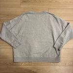 ALLSAINTS  Women’s Unai Sweatshirt Gray Heather Cold Shoulder Cotton Size M Photo 5