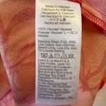 J.Crew Sleeveless Tropical Hawaiian Top Orange And Pink Women’s Size Large Photo 6