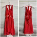 Love Culture  LG red Marilyn Monroe floral dress Photo 1