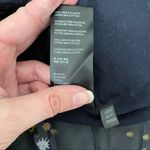 Urban Outfitters  Navy Floral Crop Blouse EUC Sz M Photo 4