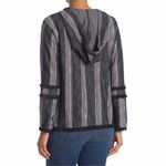 Current Air Womens S Striped Pullover Hooded Top NEW Photo 1