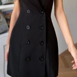 NWOT black blazer dress size small Photo 2