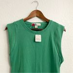 Free People FP Beach  Womens Dress Green Maxi Cut Out Back Cotton Size Small Photo 2