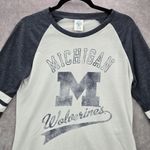 Rivalry Threads  Blue White Baseball Michigan Wolverines Top Medium Photo 2