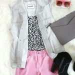 J Brand Nwot  finn distressed vest s/m Photo 5