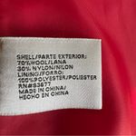 Worthington  Red Ombré Wool Blend Funnel Neck Pea Double-Breasted Coat Photo 11