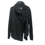 Zella Z by  Black Cowl Neck Shooting Star Cardigan Sweatshirt, NWT Photo 3