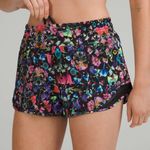 Lululemon  Multi Floral Hotty Hot LR Lined Shorts Photo 2