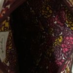 Stephanie Dawn Floral Burgundy Yellow Crossbody Bag Adjustable Strap‎ Red Photo 6